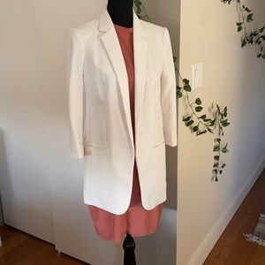 Sassy White Blazer